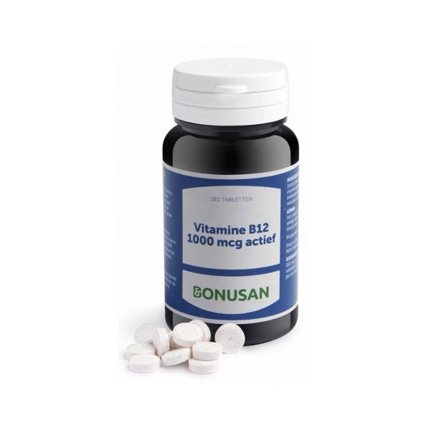 Bonusan Vitamine B12 1000 mcg Actief Zuigtabletten