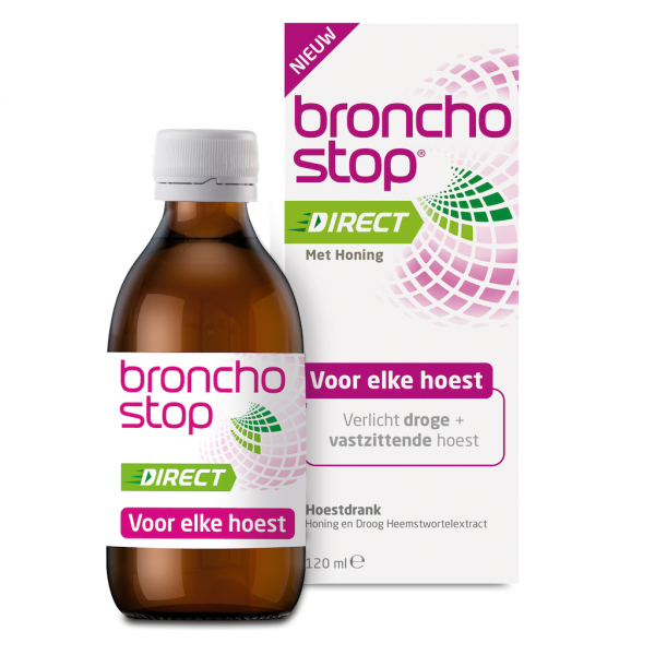 Bronchostop Direct met Honing Hoestdrank