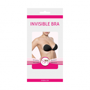 Bye Bra Invisible Bra Zwart Cup A