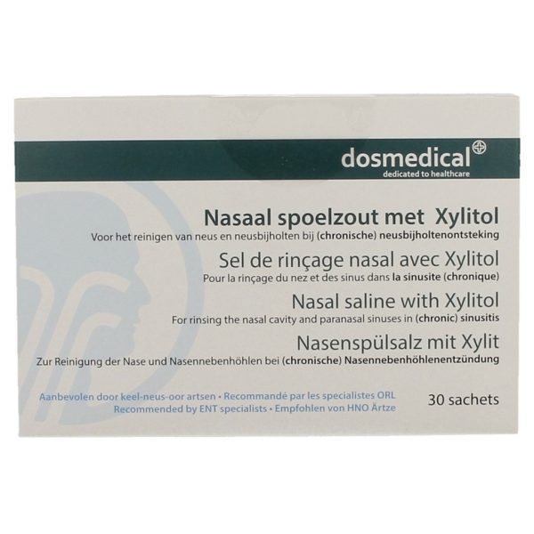 Dos Medical Nasaal Spoelzout met Xylitol Sachets