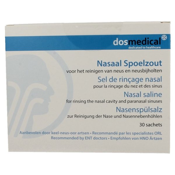 Dos Medical Nasaal Spoelzout Sachets