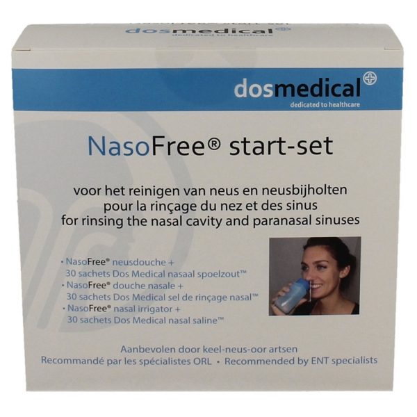 Dos Medical NasoFree Spoelzout Startset