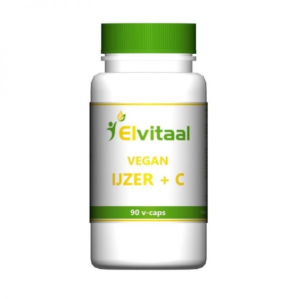 Elvitaal Vegan IJzer + C Capsules