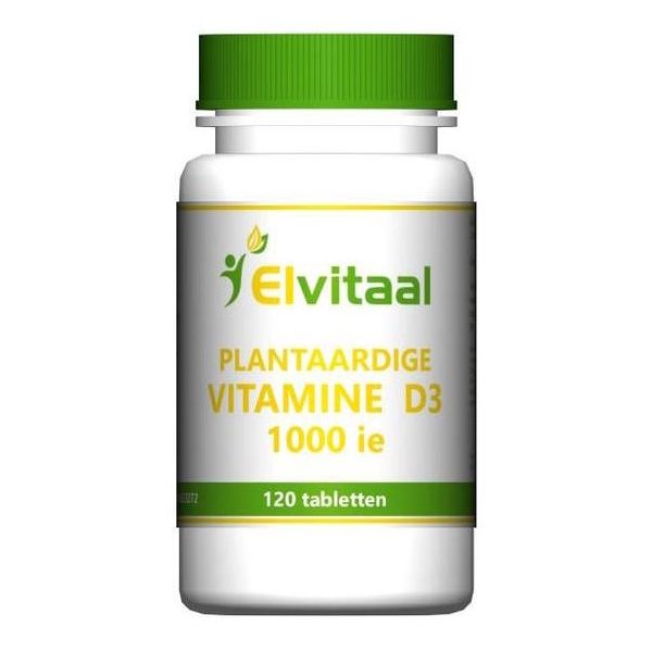 Elvitaal Vitamine D3 1000 IE Plantaardig Tabletten