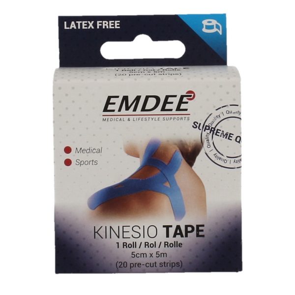 Emdee Kinesio Tape Blue