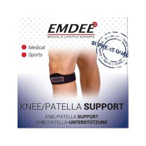 Emdee Supportband Knie Of Patella Zwart