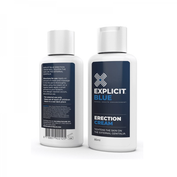 Explicit Blue Erection Cream