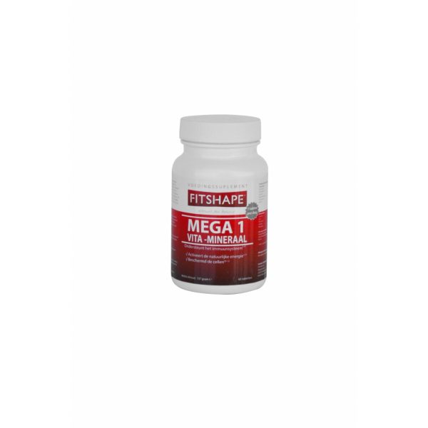 Fitshape Mega 1 Vita Mineraal 75mg Tabletten 90st