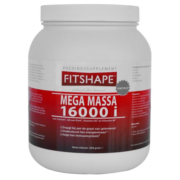 Fitshape Mega Massa 16000i Banaan