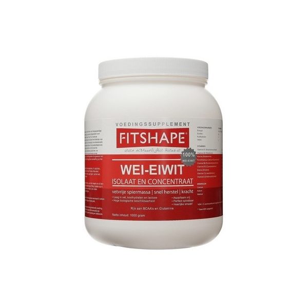 Fitshape Wei Eiwit Aardbei 2000gr