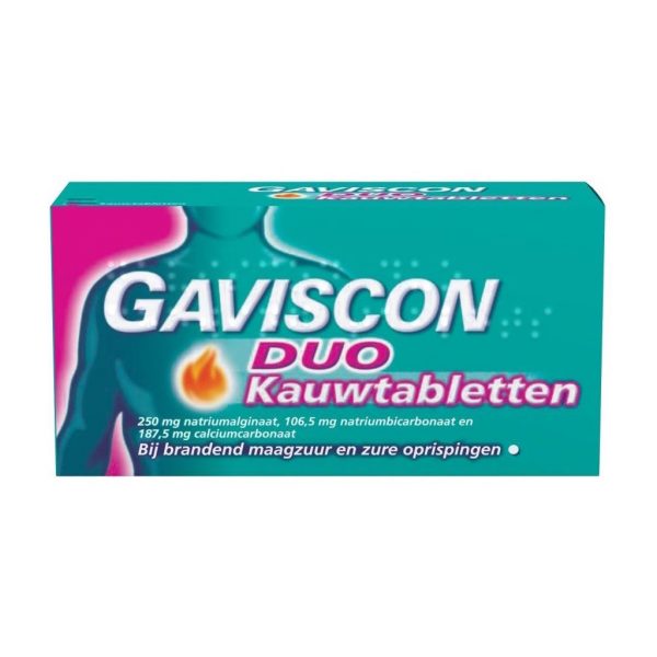 Gaviscon Duo Kauwtabletten