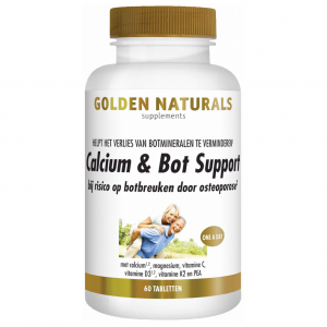 Golden Naturals Calcium & Bot Support Tabletten