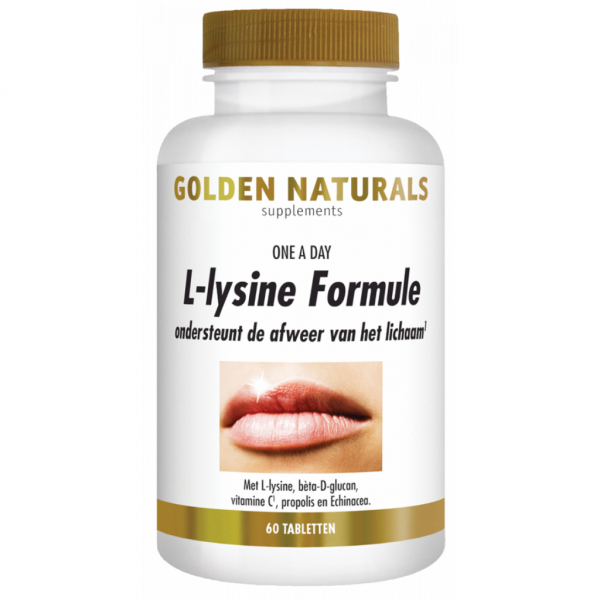 Golden Naturals L-Lysine Formule Tabletten