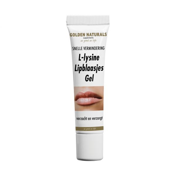 Golden Naturals L-Lysine Lipblaasjes Gel