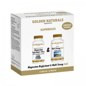 Golden Naturals Magnesium Bisglycinaat + Multi Strong Gold