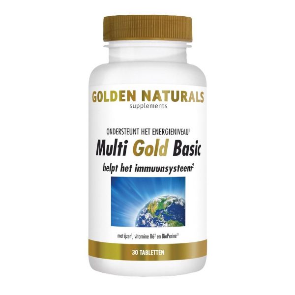 Golden Naturals Multi Gold Tabletten