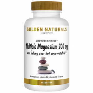 Golden Naturals Multiple Magnesium 200mg Tabletten