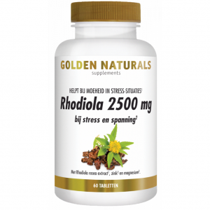 Golden Naturals Rhodiola 2500 mg Tabletten