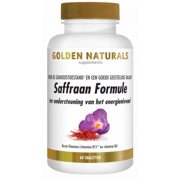 Golden Naturals Saffraan Formule Capsules