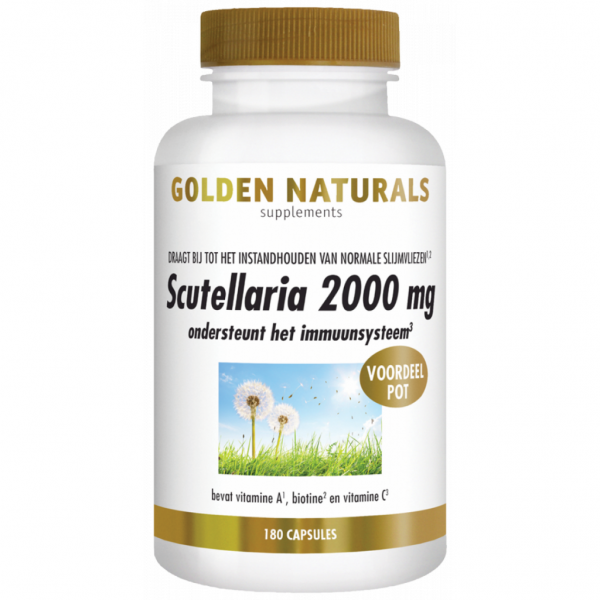 Golden Naturals Scutellaria 2000 mg Capsules