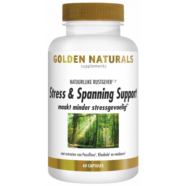 Golden Naturals Stress & Spanning Support Capsules