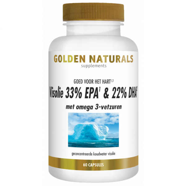 Golden Naturals Visolie 33% EPA & 22% DHA Capsules