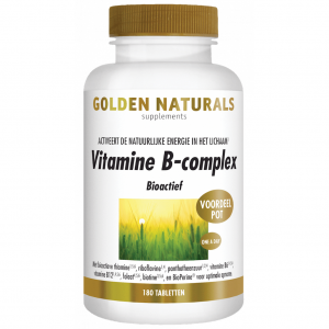 Golden Naturals Vitamine B-complex Tabletten