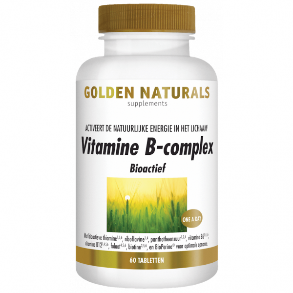 Golden Naturals Vitamine B-complex Tabletten