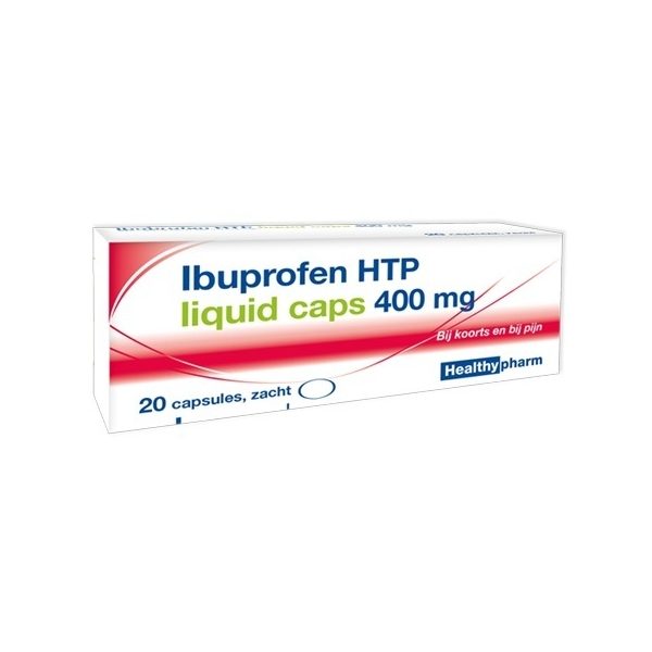 Healthypharm Ibuprofen 400mg Liquid Capsules 20st