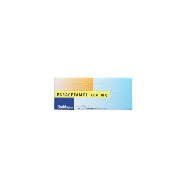 Healthypharm Paracetamol 500mg Tabletten 20st