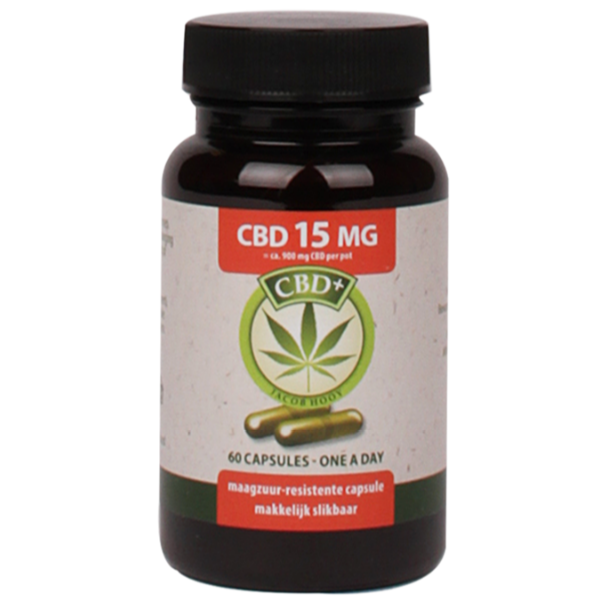 Jacob Hooy CBD+ 15mg Capsules