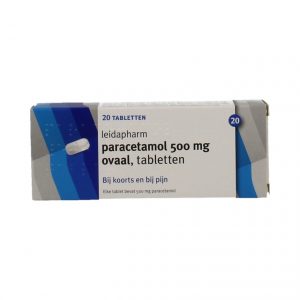 Leida Paracetamol Ovaal 500mg