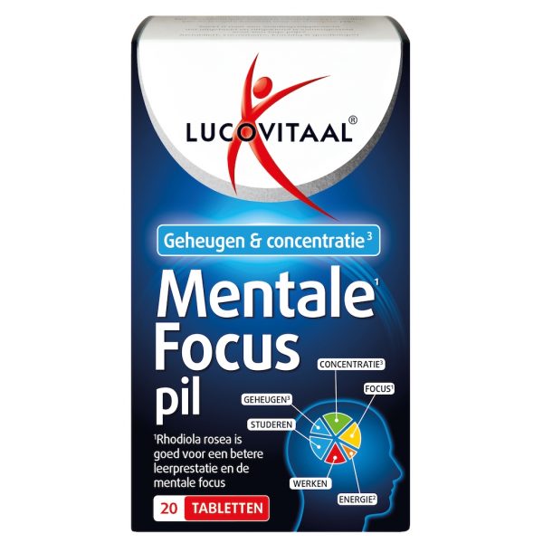 Lucovitaal Mentale Focus Pil Tabletten