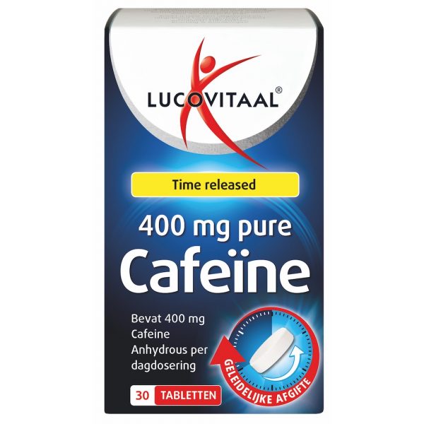 Lucovitaal Pure Cafeïne 400 mg Tabletten