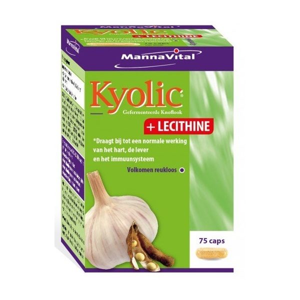 MannaVital Kyolic + Lecithine Capsules