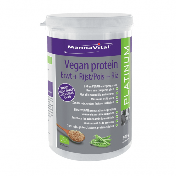 MannaVital Vegan Protein Platinum