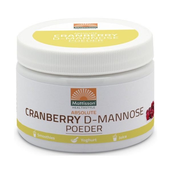 Mattisson HealthStyle Absolute Cranberry D-Mannose Poeder