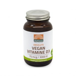 Mattisson HealthStyle Absolute Vegan Vitamine D3 Capsules