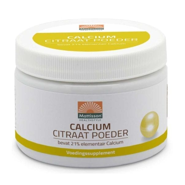 Mattisson Healthstyle Calcium Citraat Poeder