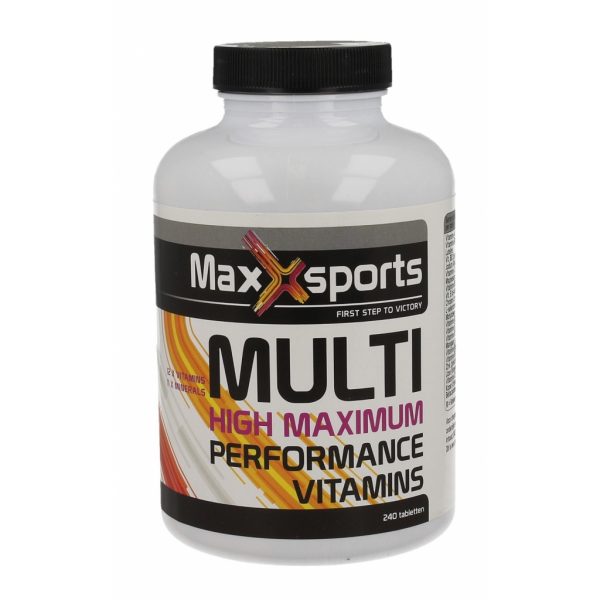 Maxx Sports Multi Vitamine High Maximum Tabletten 240st