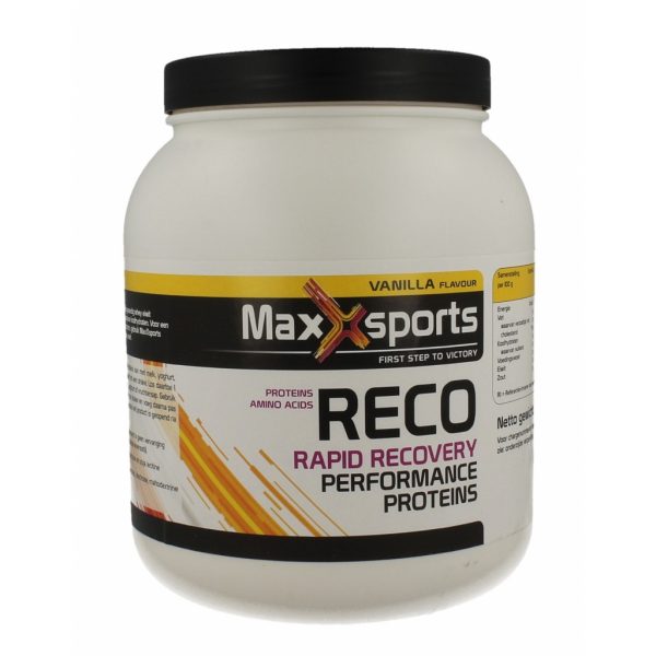 Maxx Sports Reco Rapid Recovery Proteins Shake Vanille 1200gr