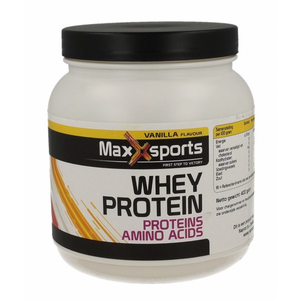 Maxx Sports Whey Proteine Vanille 400gr