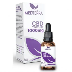 Medterra CBD 1000mg Tinctuur