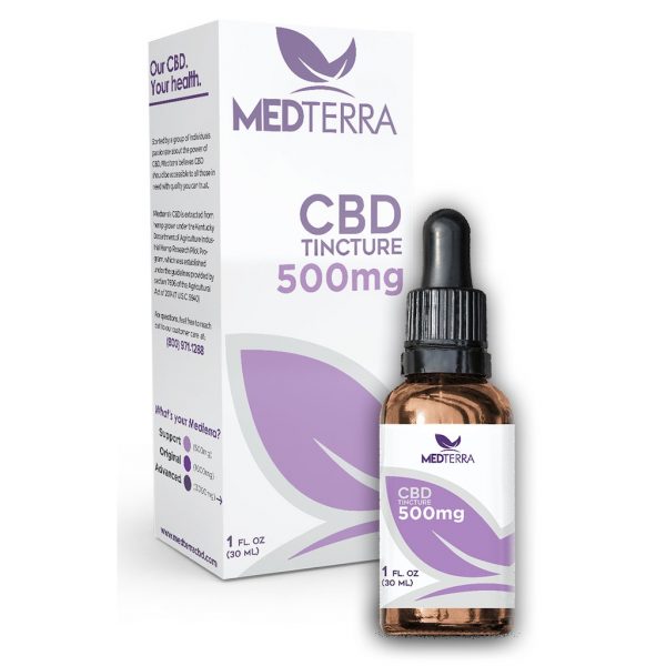 Medterra CBD 500mg Tinctuur