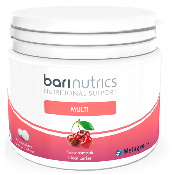 Metagenics Barinutrics Multi Kers Kauwtabletten