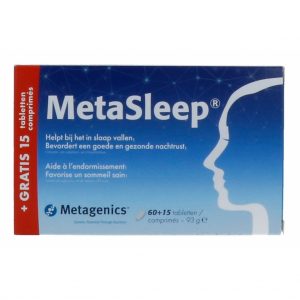 Metagenics Metasleep Tabletten Actiepack 60 + 15 Tabletten