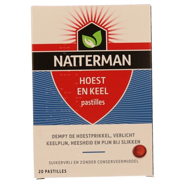 Natterman Hoest en Keel Pastilles