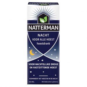 Natterman Hoestdrank Voor Alle Hoest Nacht