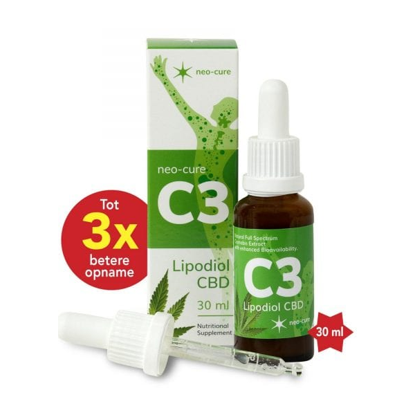 Neo Cure C3 Lipodiol CBD Druppels 300mg/30ml