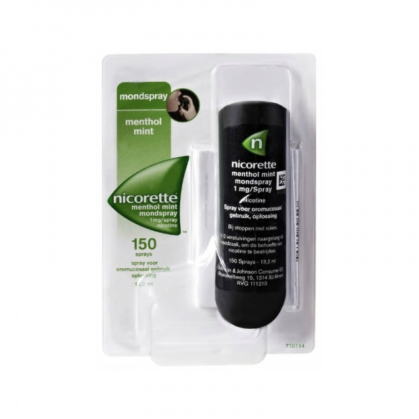 Nicorette Mondspray 1mg Mint